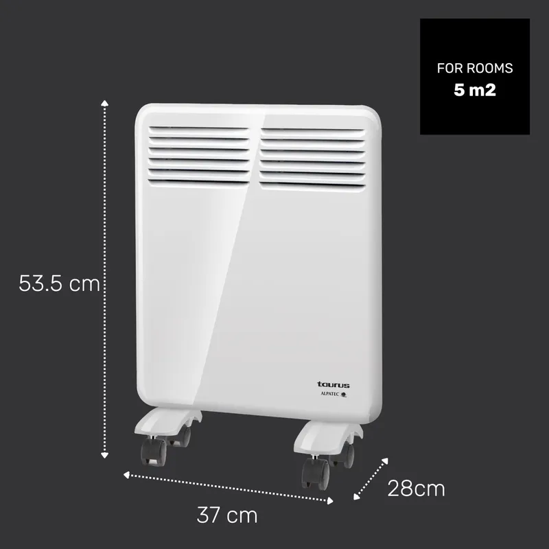 TAURUS CHTA 500 Convector 500W Badkamer Display — foto 8