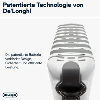 DE'LONGHI Oliegevulde Radiator Radia S TRRS0715 1500W Mobiel V2 — miniatuur 5