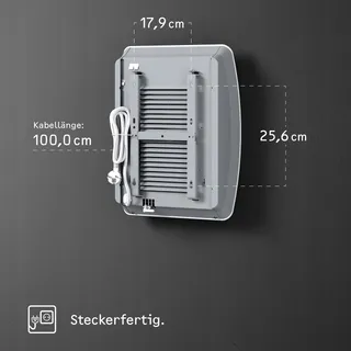 STIEBEL ELTRON CK 20 Premium 2kW Elektrische Verwarming LCD Timer — miniatuur 5