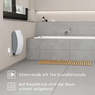 STIEBEL ELTRON CK 20 Premium 2kW Elektrische Verwarming LCD Timer — miniatuur 2
