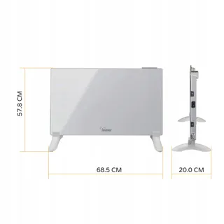 BIMAR HC508 Convector Energiezuinig Stil IP24 — miniatuur 8