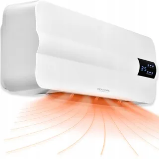 PROFICARE Elektrische Wandverwarming 60m² Afstandsbediening 1,5m Kabel — miniatuur 1