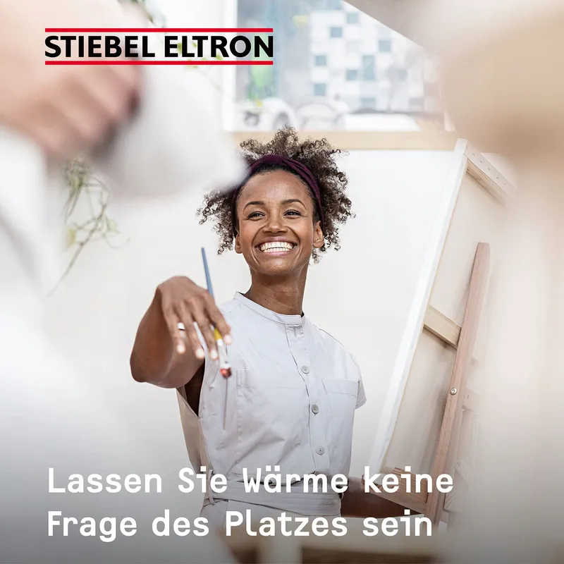 STIEBEL ELTRON 2kW Energiezuinige Elektrische Kachel Op Wielen — foto 6