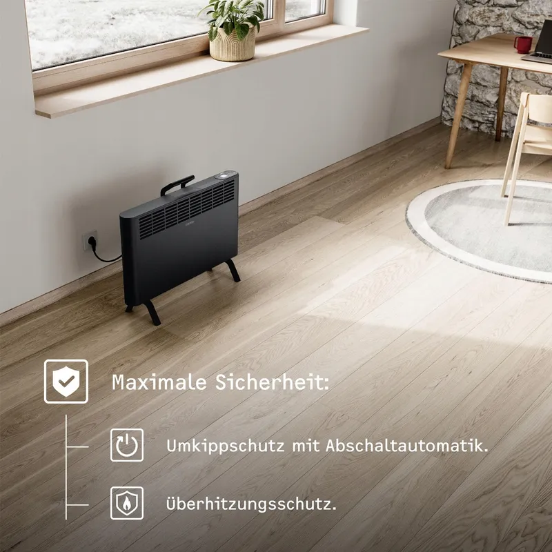 STIEBEL ELTRON CNS-B 2000 Plus Energiezuinige Verwarming LCD Timer — foto 3