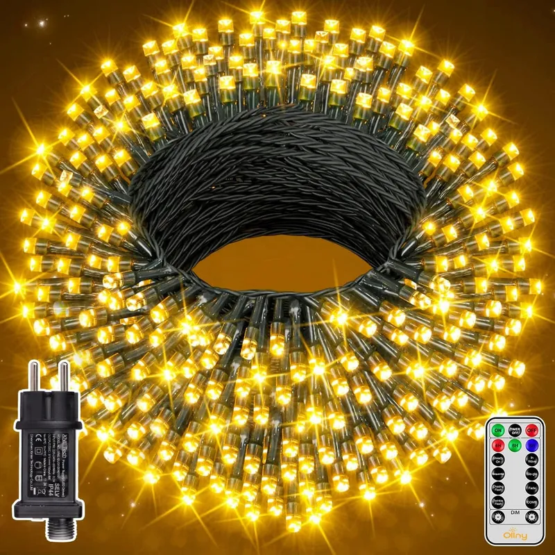 OLLNY Kerstverlichting Buiten Waterdicht 40M 400 LED Warmwit — foto 1