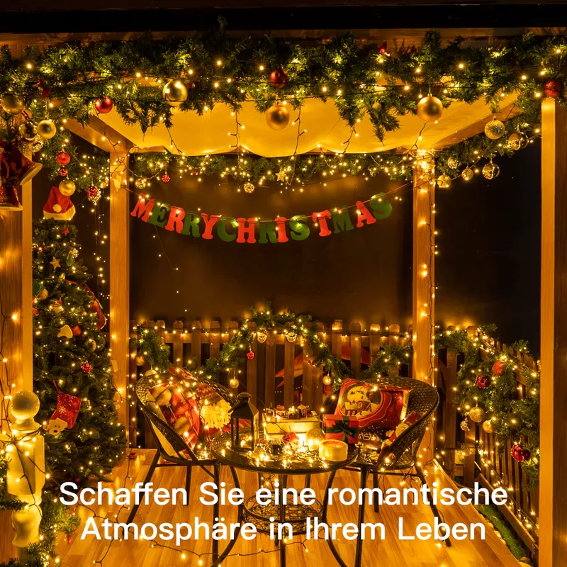 OLLNY Kerstverlichting Buiten Waterdicht 40M 400 LED Warmwit — foto 7