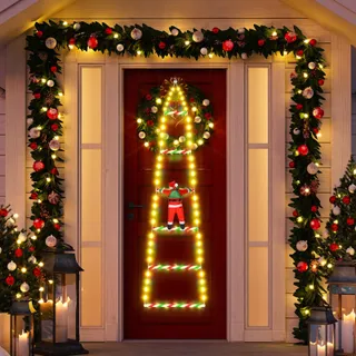 SIVQIKE Kerstverlichting Timer RGB 98 LED 3M — miniatuur 9