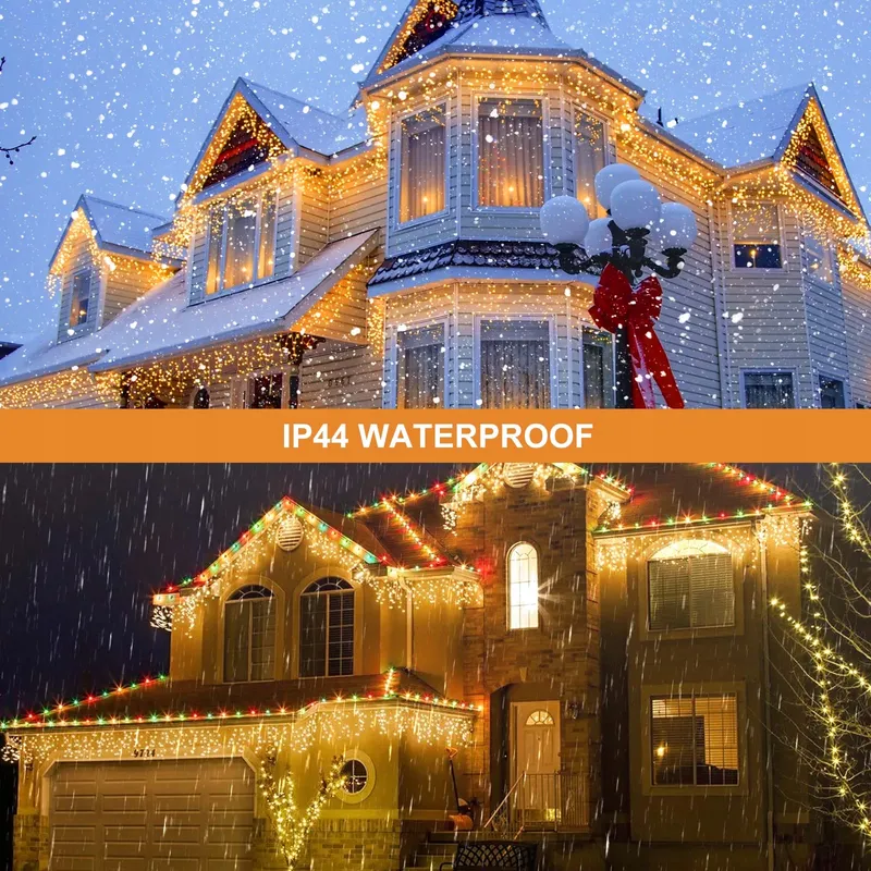 CERIAL Lichtgordijn Buiten 20M 540LED Warmwit — foto 5