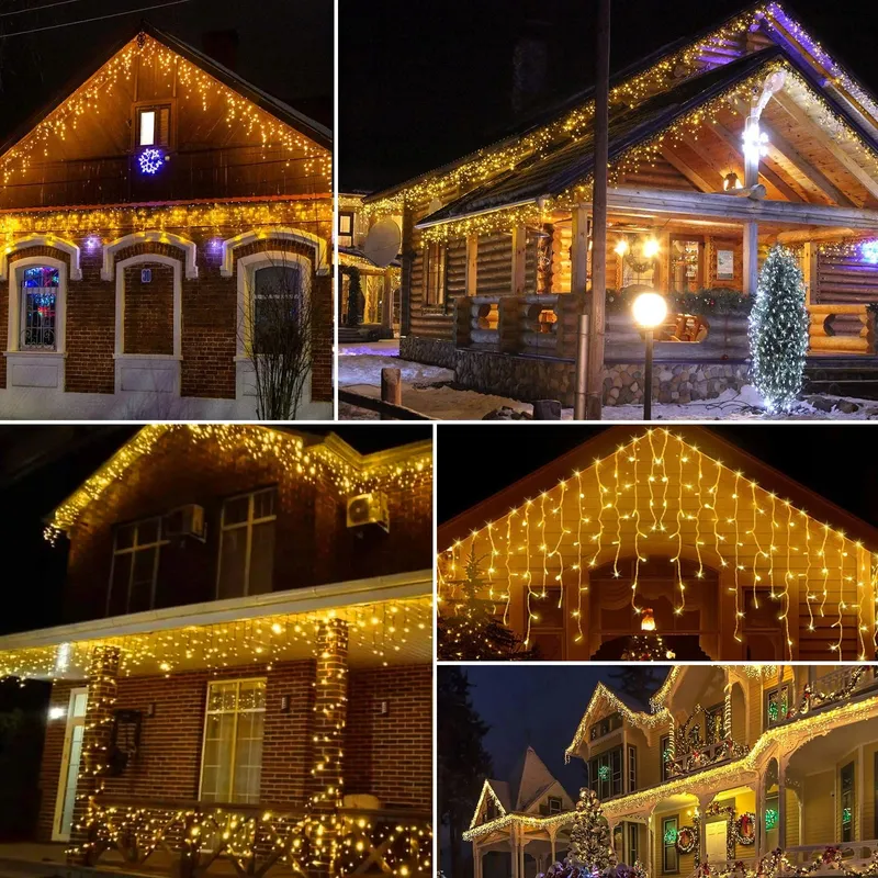 CERIAL Lichtgordijn Buiten 20M 540LED Warmwit — foto 6