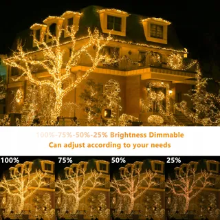 YAGOPAL Kerstverlichting Buiten Lichtsnoer 40M 320 LED — miniatuur 5