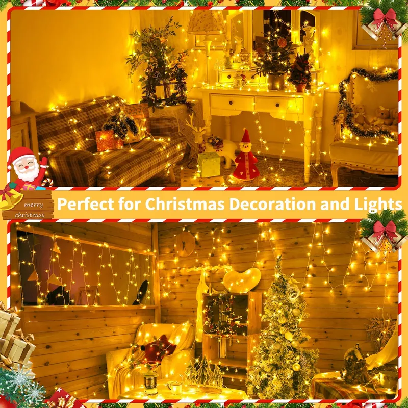 AURIOSTAR Kerstverlichting Buiten Lichtsnoer 80M 800 LED — foto 7