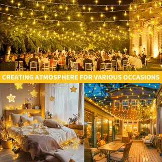 AURIOSTAR Kerstverlichting Buiten Lichtsnoer 80M 800 LED — miniatuur 8