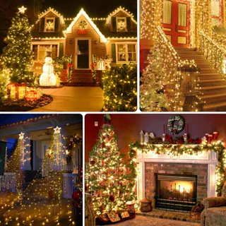 TACOBEY Kerstverlichting Waterdicht 8 Modi 20M 200 LED — miniatuur 6