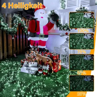 OLLNY Lichtsnoer Buiten Kerst IP44 1000 LED 15M — miniatuur 5