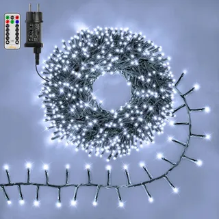 OLLNY Lichtsnoer Buiten Kerst IP44 1000 LED 15M — miniatuur 1