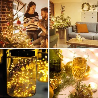 ERWAWEE LED Kerstverlichting 30M 300 LED Waterdicht 8 Modi — miniatuur 4