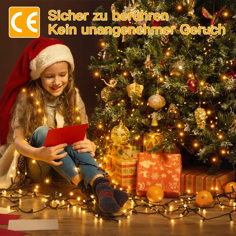OLLNY Kerstverlichting Buiten Waterdicht 20M 200 LED — foto 7