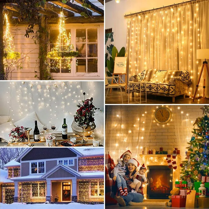 OLLNY Kerstverlichting Buiten Waterdicht 20M 200 LED — foto 10