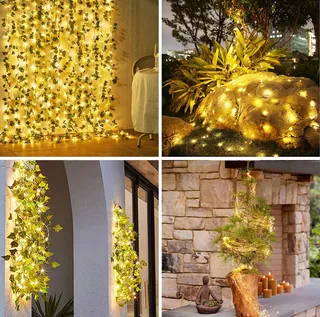 JOYCOME Solar LED Lichtsnoer Decoratief 2M 200LED — miniatuur 6
