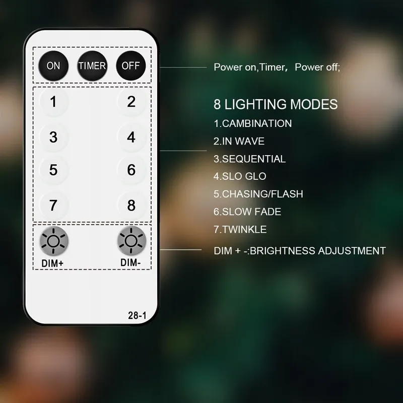 LIYADE LED Lichtnet Decoratief Waterdicht 3x2m 200 LED — foto 3