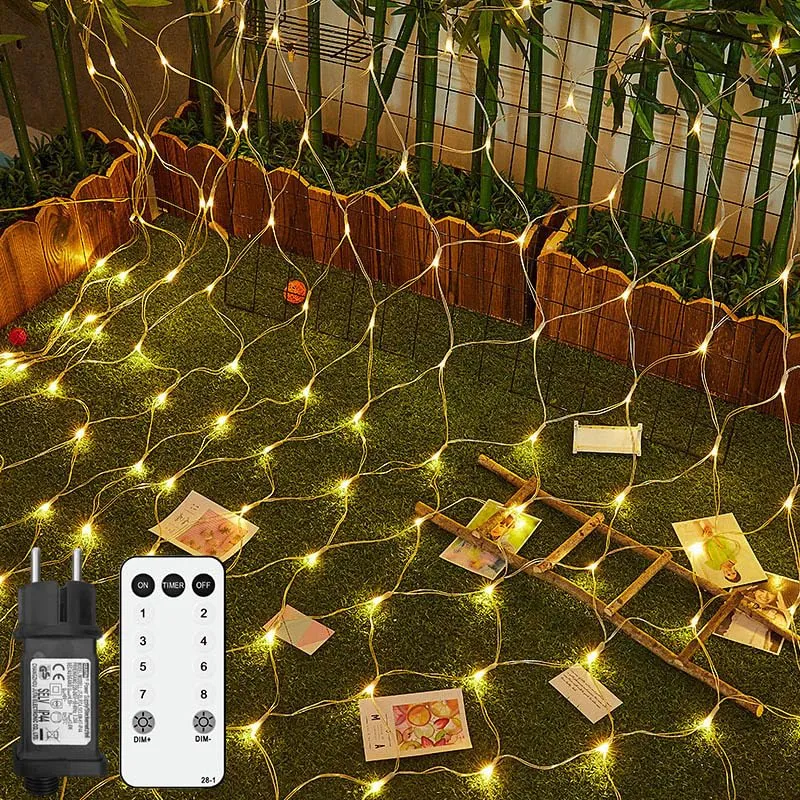 LIYADE LED Lichtnet Decoratief Waterdicht 3x2m 200 LED — foto 1