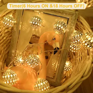 KIMUWOTE Decoratieve Lichtketting 5M 20 LED — miniatuur 4