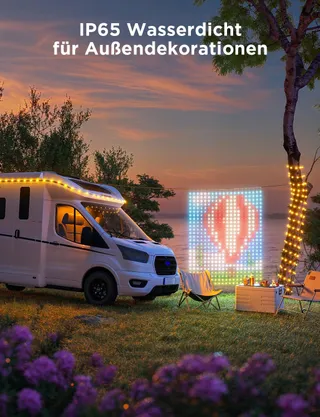 GOVEE LED Lichtgordijn 86 Modi Alexa 15x2m — miniatuur 5