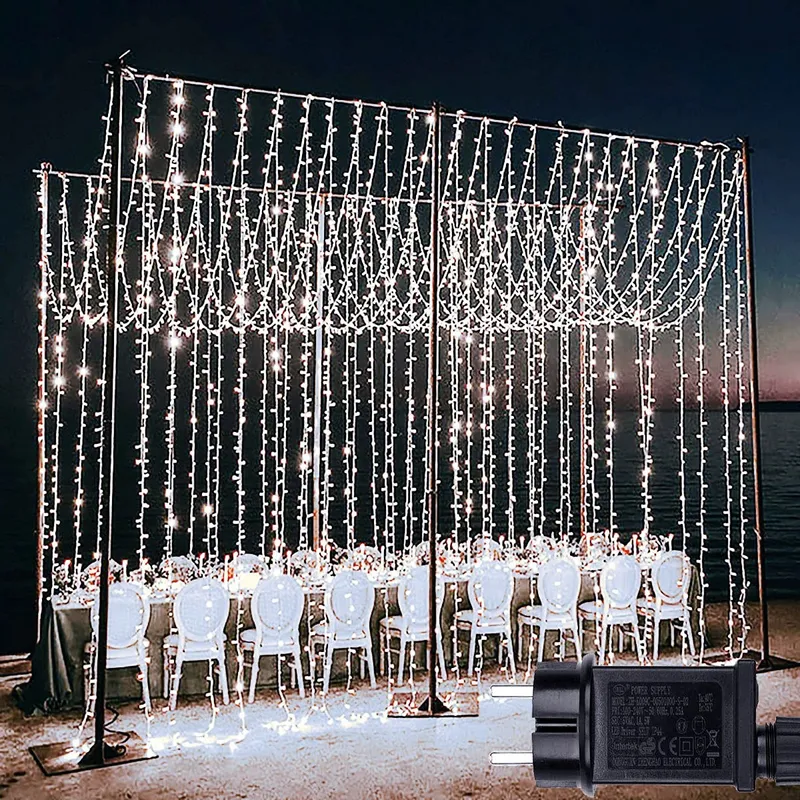 JOYCOME LED Lichtgordijn Decoratief 6x3m 600LED — foto 1
