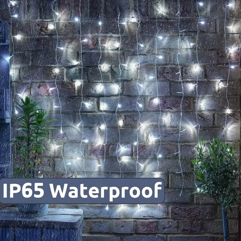 JOYCOME LED Lichtgordijn Decoratief 6x3m 600LED — foto 4