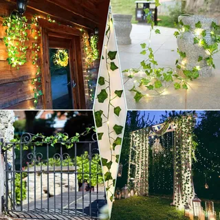 BIGZOM LED Lichtsnoer Klimop Slinger 2M 20 LED — miniatuur 7