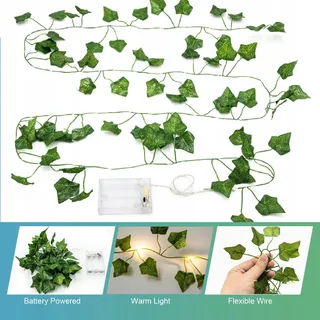 BIGZOM LED Lichtsnoer Klimop Slinger 2M 20 LED — miniatuur 2