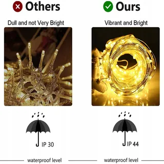 DAZSPIRIT Lichtgordijn Waterdicht 3Mx3M 300LED — miniatuur 3