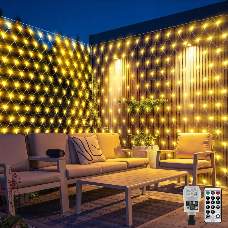 CORST Lichternet Waterdicht Kerstverlichting 6x2M 300 LED — foto 1