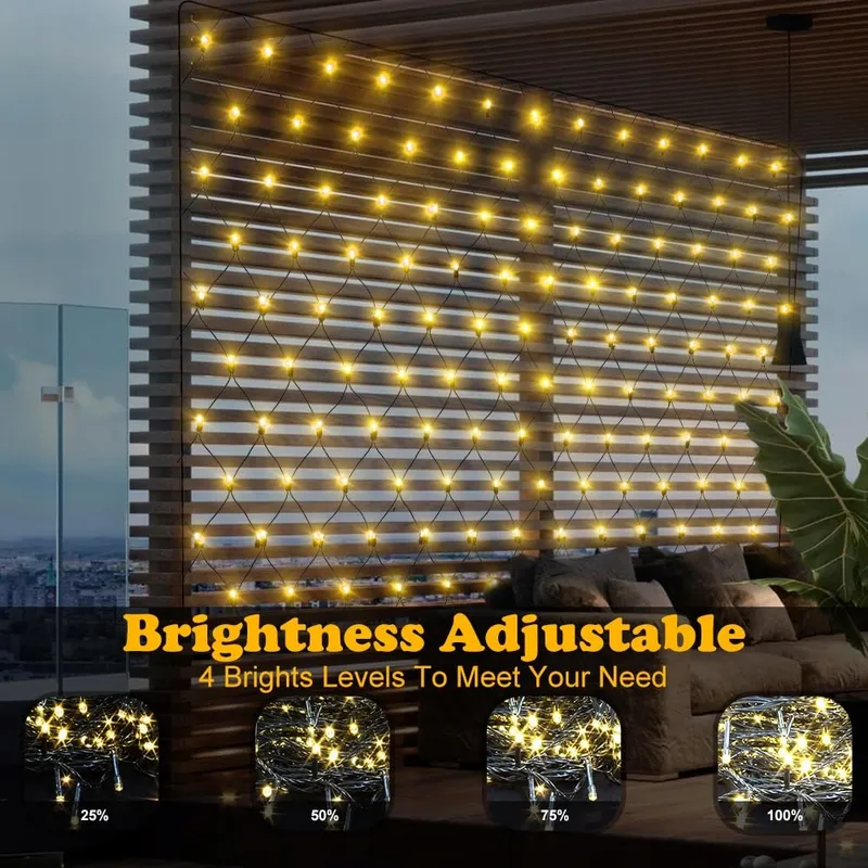 CORST Lichternet Buiten Waterdicht Afstandsbediening 4.5x1.5m — foto 4