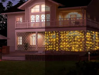 YOWIN Lichtnet Buiten 3x2m 200 LED Timer IP65 Waterdicht — miniatuur 10