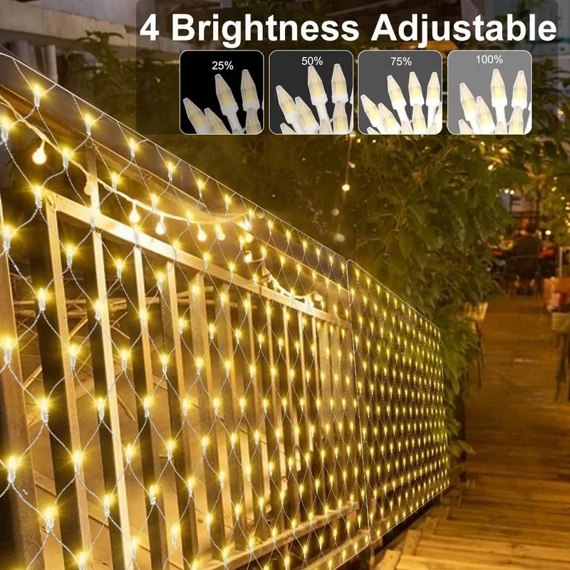 CORST LED Netverlichting Waterdicht 100 LED 1.5x1.5m — foto 4