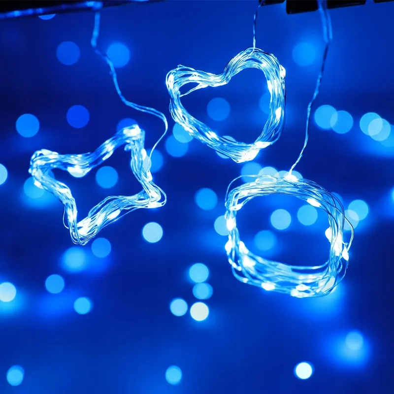 OLLNY LED Lichtgordijn 2x2m 200 LED USB Raam — foto 5