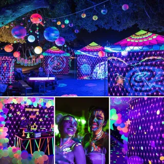 CORST LED Lichtnet Decoratief UV Blacklight 3x2M 200LED — miniatuur 5