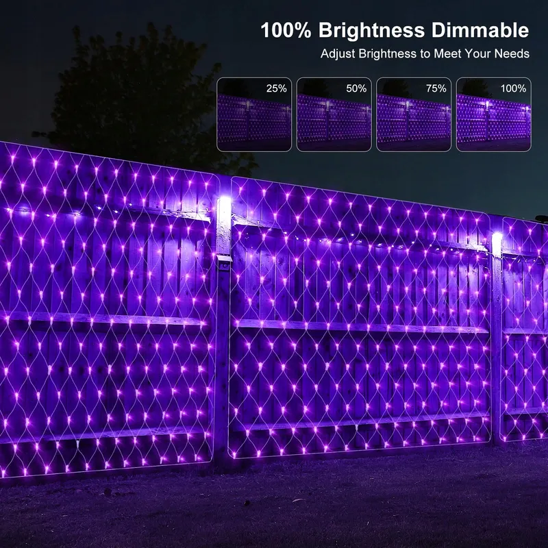 CORST LED Lichtnet Decoratief UV Blacklight 3x2M 200LED — foto 3