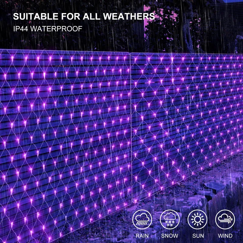 CORST LED Lichtnet Decoratief UV Blacklight 3x2M 200LED — foto 4