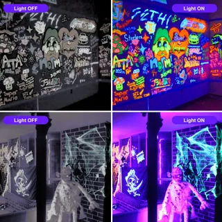 CORST LED Lichtnet Decoratief UV Blacklight 3x2M 200LED — miniatuur 8