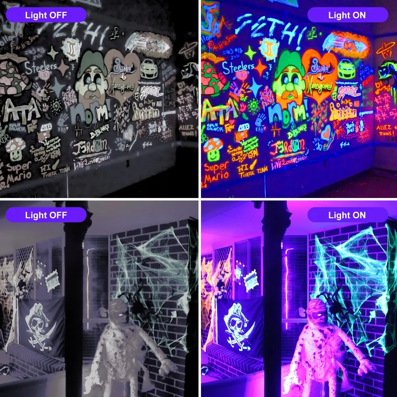 CORST LED Lichtnet Decoratief UV Blacklight 3x2M 200LED — foto 8