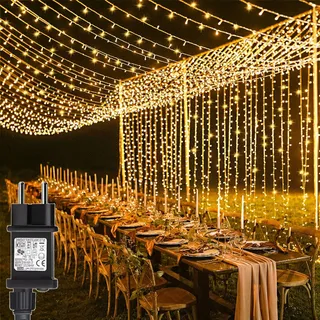 YOWIN Lichtgordijn 6x3m 600LED — miniatuur 2