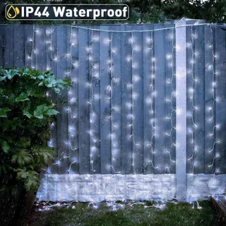 DEKOFUN Lichtgordijn Waterdicht 600 LED 6x3m — miniatuur 5