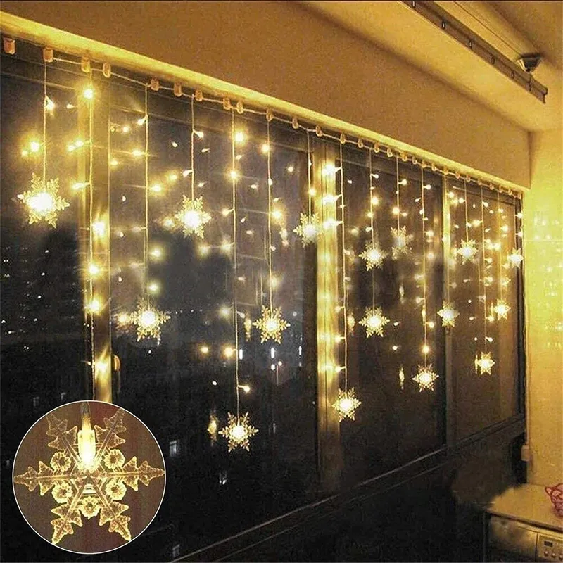 OAICIA Lichtgordijn met Sterren Decoratief 96 LED 35M — foto 7