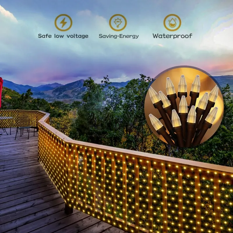 CERIAL Lichternet Buiten Waterdicht 6x2m 300 LED β foto 5