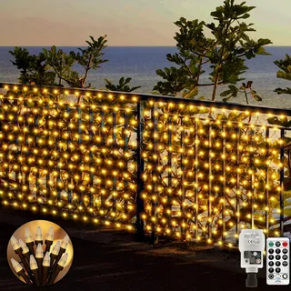 CERIAL Lichternet Buiten Waterdicht 6x2m 300 LED — miniatuur 8
