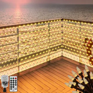 CERIAL Lichternet Buiten Waterdicht 6x2m 300 LED — miniatuur 1