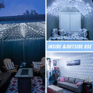 YOWIN LED Lichtnet Buiten 3x2m 200 LED — miniatuur 8