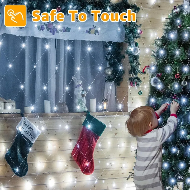 YOWIN LED Lichtnet Buiten 3x2m 200 LED — foto 7